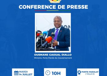 Ousmane Gaoual Diallo, ministre porte-parole du Gouvernement