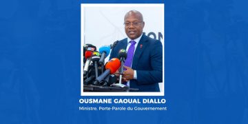 Ousmane Gaoual Diallo, ministre porte-parole du Gouvernement