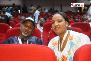 Parlement ! Fatoumata Binta DIALLO portée à la présidence de la commission des affaires étrangères 1 L'honorable Fatoumata Binta Diallo, présidente de la commission Affaires Etrangères et des Guinéens de l'Extérieur et Amadou Diarougha Diallo, député de la diaspora africaine
