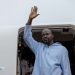 Mamadi Doumbouya, président de la République de Guinée en quittant Conakry ce lundi 03 août 2026