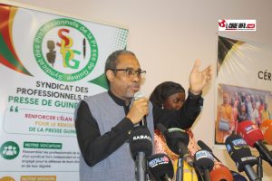 Installation du SPPG : promesses, silences et mises en garde 2 Souleymane Bah, secrétaire général du minsitère de la communication, de l'économie numérique et de l'innovation