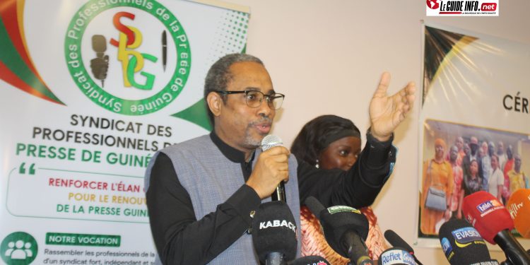 Souleymane Bah, secrétaire général du minsitère de la communication, de l'économie numérique et de l'innovation