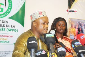 Installation du SPPG : promesses, silences et mises en garde 4 Talibé BARRY, porte-parole des associations de patronales de presse