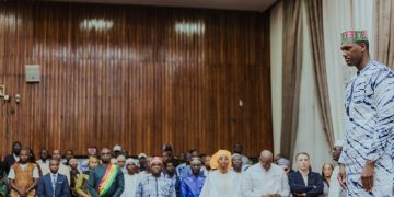 Le député Fall au parlement guinéen