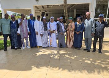 Visite de courtoisie : les Sages de la Coordination Haali Pular reçus par le Président de l'Assemblée nationale