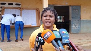 Léontine Roger Doré, élève en terminale sciences sociales au groupe scolaire Saint-Jean.