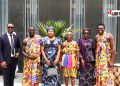 Des députés guinéens avec des Ghanéens en marge de la 2ème session extraordinaire du parlement de laCEDEAO