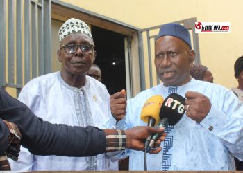 Hon Makanéra Kaké et Hon Aboubacar M'bop Camara