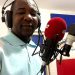 Niouma Lazare Kamano, journaliste dans le studio de Djoma Tv ( ( fermé par l'État guinéen)