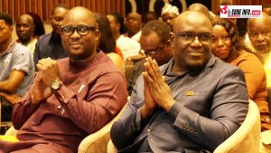 LGF Médias : « Aucune corruption, aucun chantage, quel que soit l'opportunité », promet le DG Kabiné Condé 2 KABINE CONDE ET LAMINE GUIRASSY