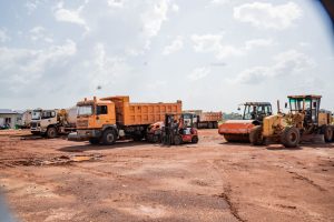 Route Kankan-Kissidougou : BEGEC Travaux a lancé le lot 2, 50 km de bitume entre le PK 80 et le PK 130 4 Sur la route Kankan-Kissidougou, le chantier ne dort pas.