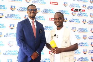 Grand Concours Jeune Entrepreneur : « Redonner de l’espoir à la jeunesse », promet Djiba Milimouno pour la 6ᵉ édition 1 Djiba Milimouno, promoteur Grand Concours Jeune Entrepreneur avec Mamoudou Boulléré Diallo, Journaliste
