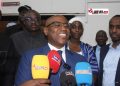 La joie du Ministre Facinet Sylla