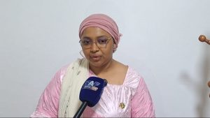 Maïmouna Barry, première secrétaire parlementaire à l'assemblée  