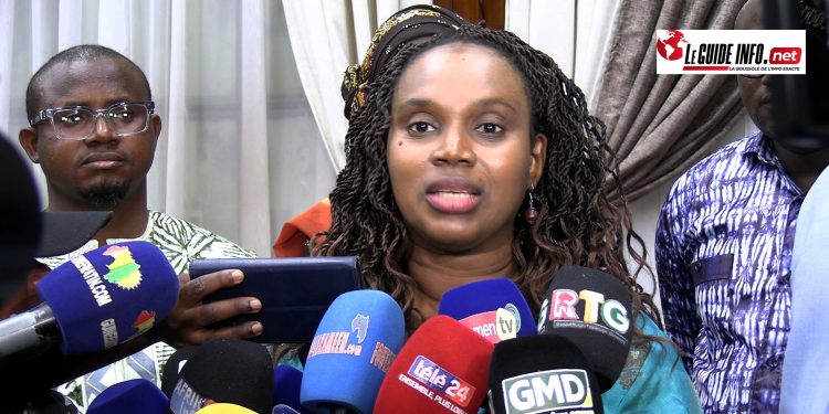 Mariama Ciré Sylla, Ministre de l'Economie, des Finances et du Budget