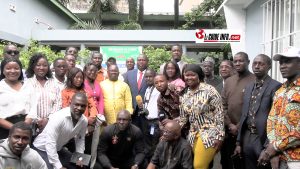 PARTICIPANTS A LA FORMATION AVEC LE MINISTRE